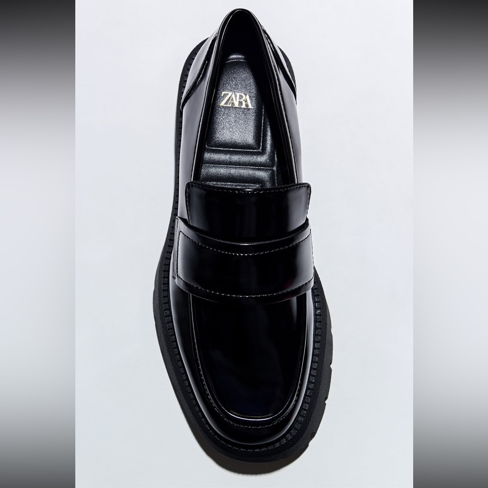 Zara Lug Sole Loafers